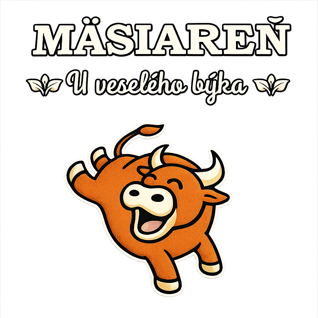 Mäsiareň u veselého býka logo